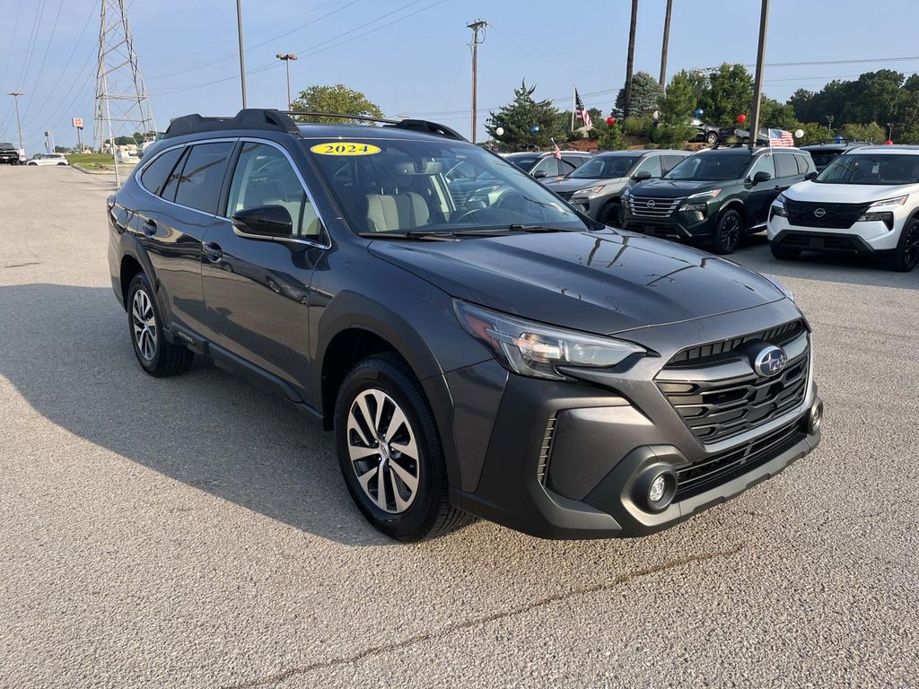 Gray Metallic 2024 Subaru Outback SUV / Crossover All-Wheel Drive Continuously Variable Transmission