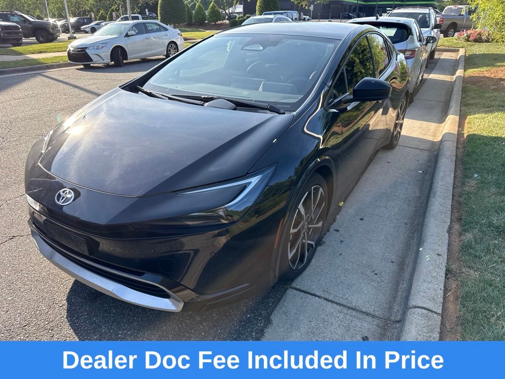 Midnight Black Metallic 2026 Toyota Prius Plug-In Hybrid Hatchback Front-Wheel Drive Continuously Variable Transmission