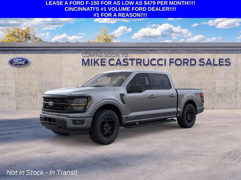 Carbonized Gray Metallic 2026 Ford F-150 Pickup Truck Four-Wheel Drive Automatic