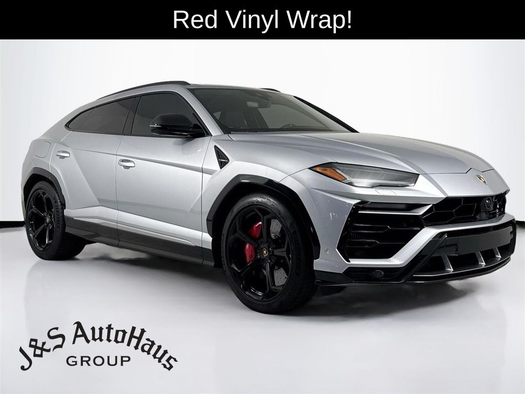 Grigio Nimbus Metallic 2019 Lamborghini Urus SUV / Crossover All-Wheel Drive 8-Speed Automatic