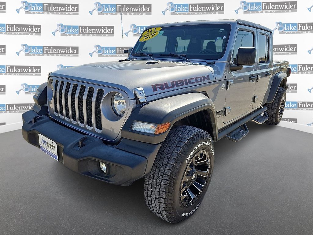 Billet Silver Metallic Clearcoat 2020 Jeep Gladiator Pickup Truck Four-Wheel Drive 8-Speed Automatic