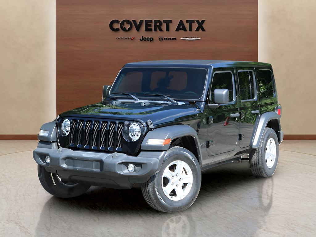Used Car 2021 Jeep Wrangler  Unlimited Sport S For Sale Under $30,000 In Austin, Texas