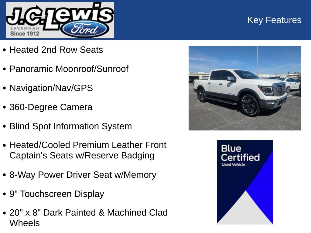 2024 Nissan TITAN Crew Cab Platinum Reserve 4x4