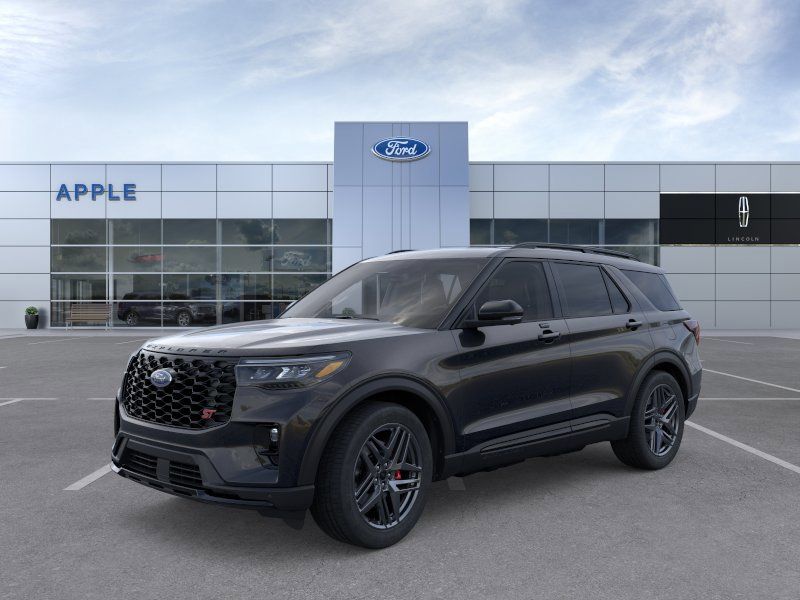Black Metallic 2026 Ford Explorer SUV / Crossover All-Wheel Drive Automatic