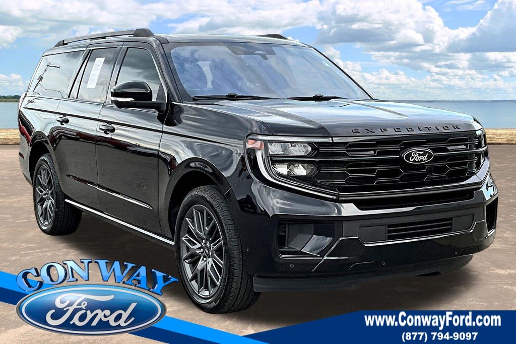 Black Metallic 2025 Ford Expedition SUV / Crossover Four-Wheel Drive Automatic