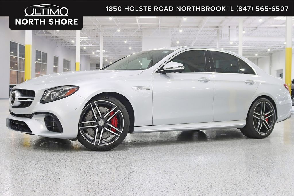 Iridium Silver Metallic 2019 Mercedes-Benz E-Class Sedan All-Wheel Drive 9-Speed Automatic