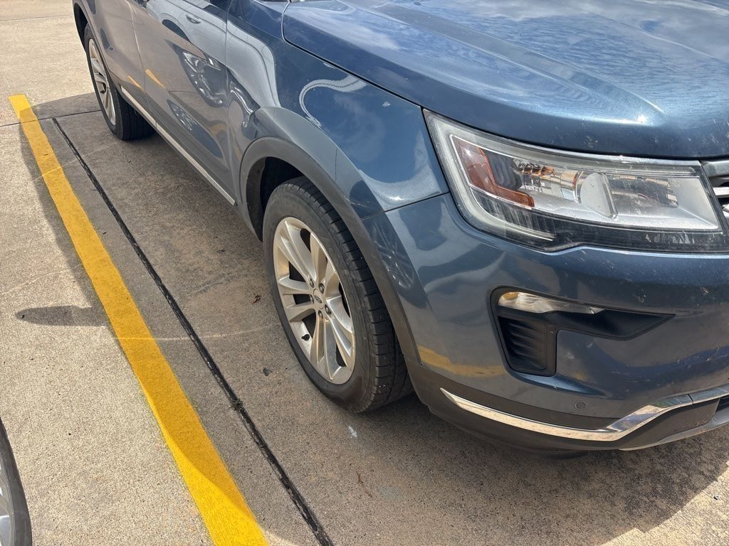 2019 Ford Explorer Limited Blue at Baytown Hyundai