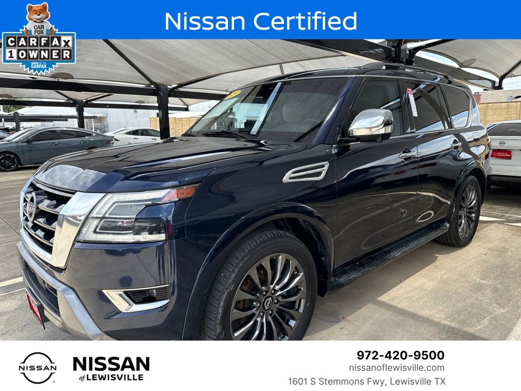Hermosa Blue Pearl 2023 Nissan Armada SUV / Crossover 4X2 7-Speed Automatic