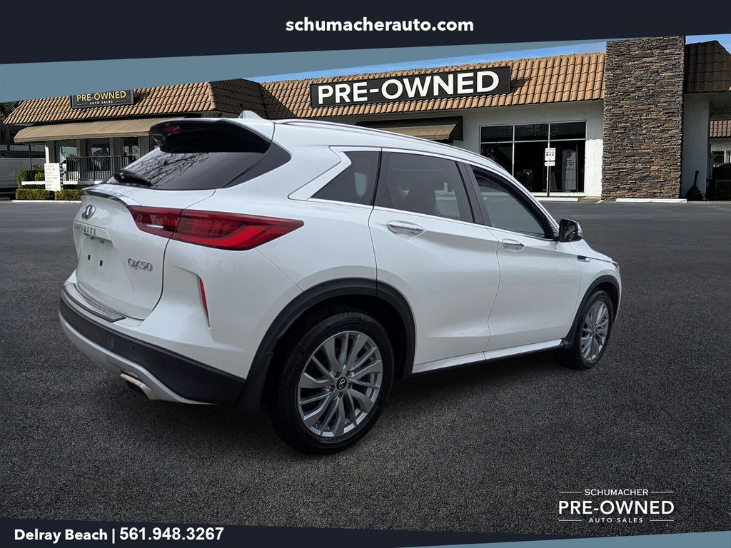 used 2023 INFINITI QX50 car, priced at $26,988