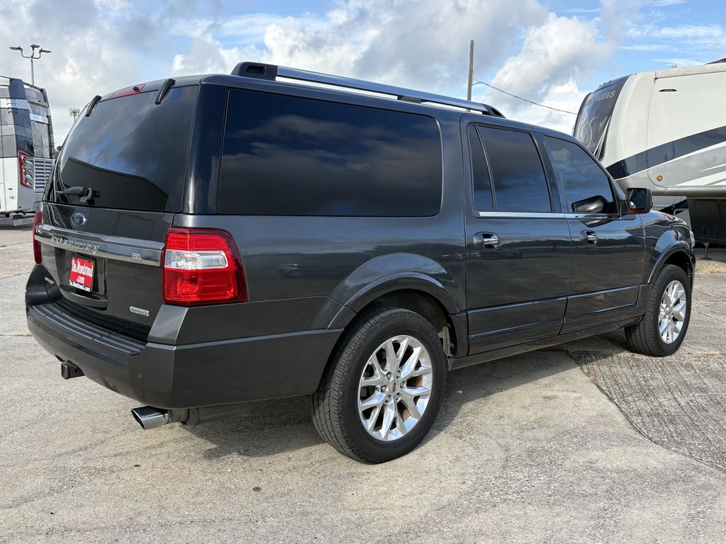 2017 Ford Expedition EL Limited Gray at Texan Dodge Chrysler Jeep Ram