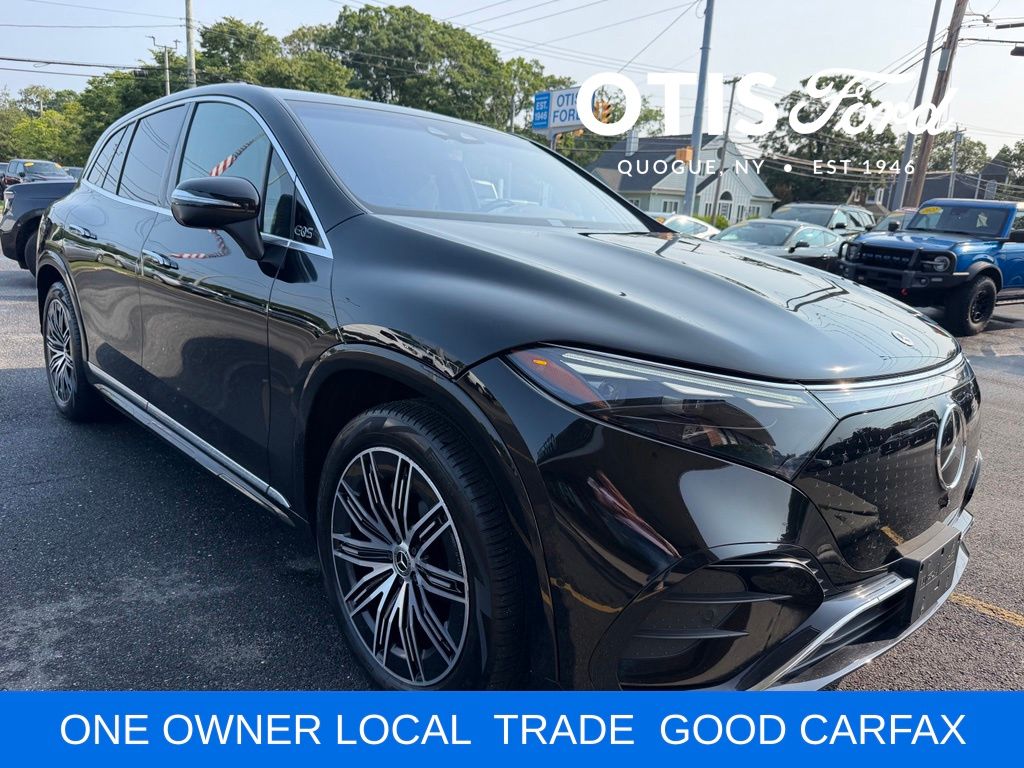 Black 2023 Mercedes-Benz EQS Sedan All-Wheel Drive 1-Speed Automatic
