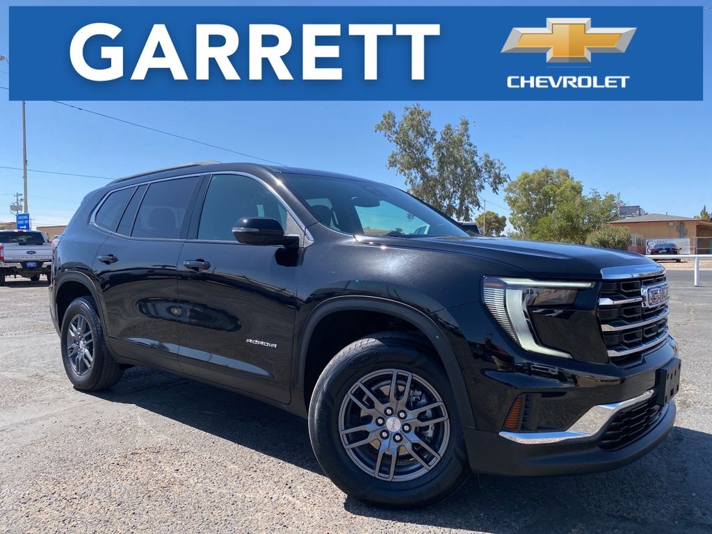 Black (Ebony Twilight Metallic) 2025 GMC Acadia SUV / Crossover Front-Wheel Drive 8-Speed Automatic