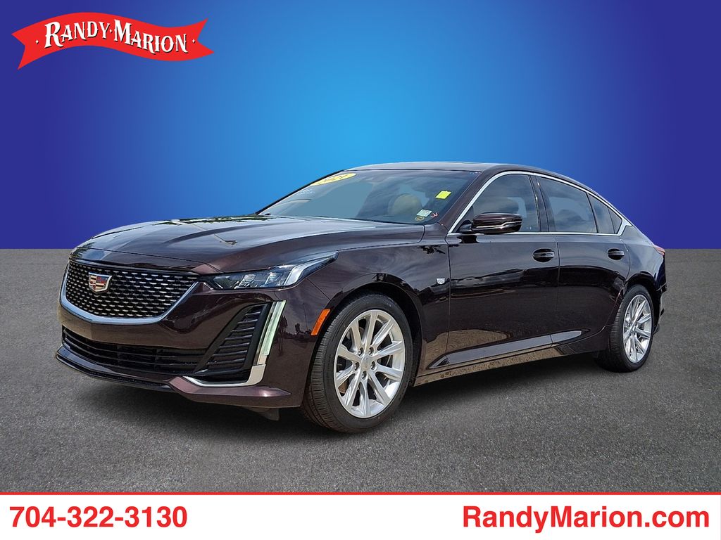 Garnet 2021 Cadillac CT5 Sedan Rear-Wheel Drive Automatic