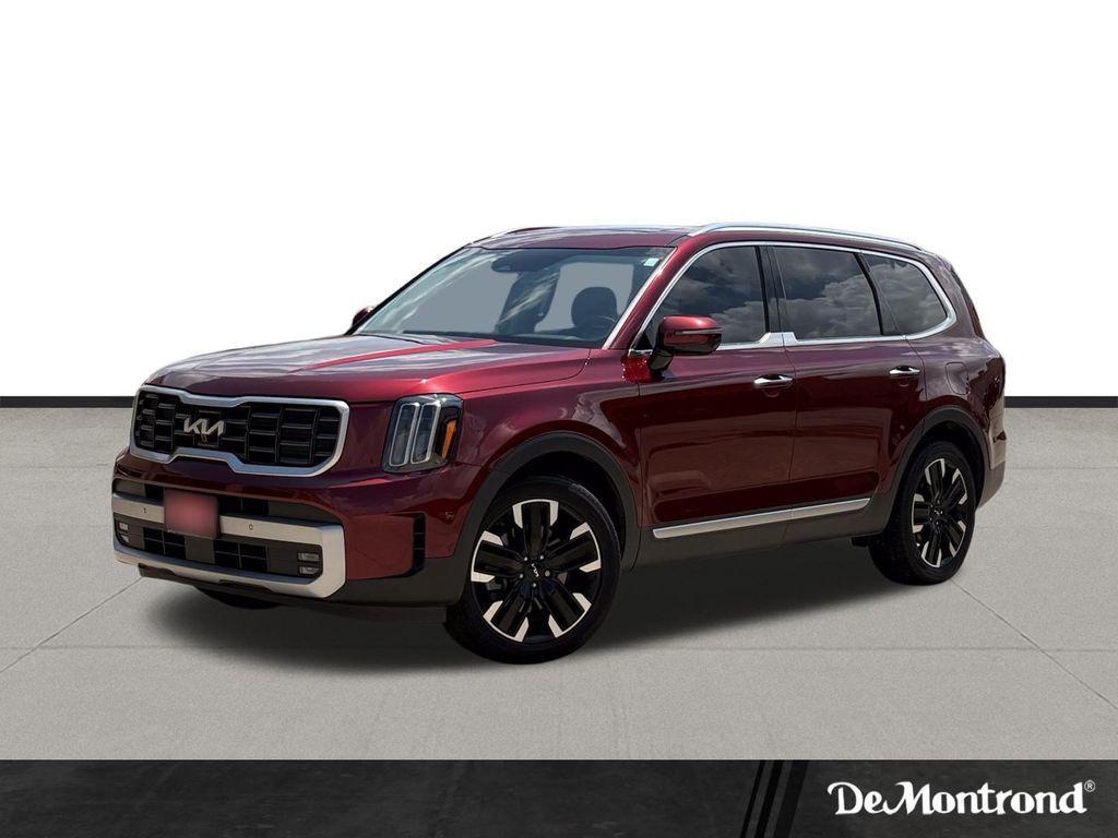 2023 Kia Telluride SX Red at Joe Myers Mazda Kia