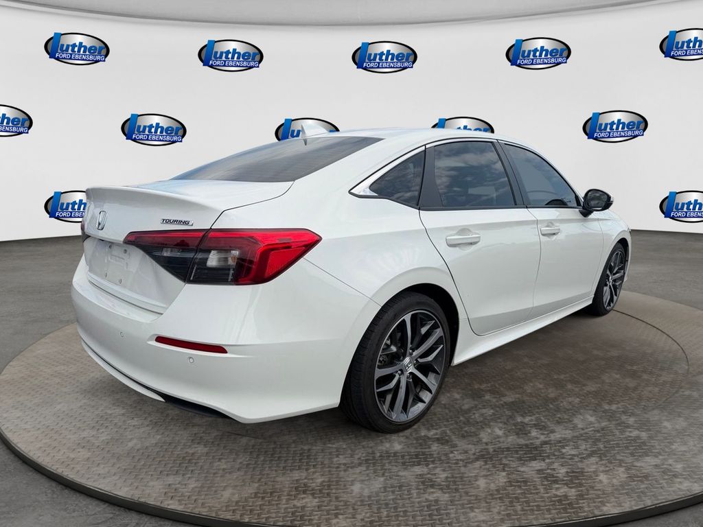 2024 Honda Civic Touring White at Honda North