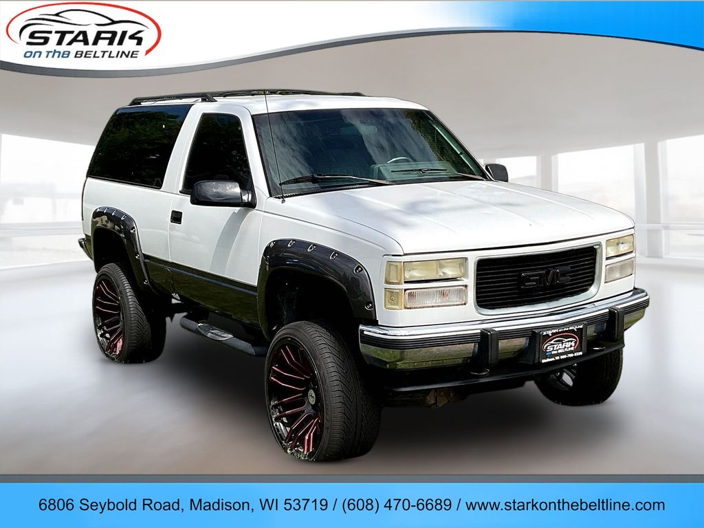 White 1993 GMC Yukon SUV / Crossover Four-Wheel Drive Automatic