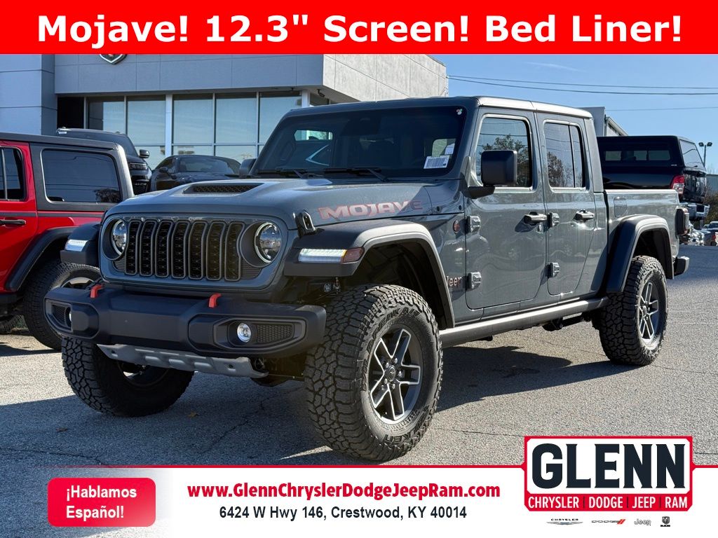 Anvil Clearcoat 2026 Jeep Gladiator Pickup Truck Four-Wheel Drive 8-Speed Automatic