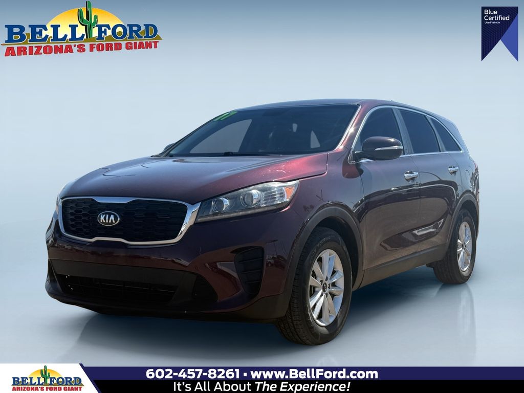 Red (Sangria) 2019 Kia Sorento SUV / Crossover Front-Wheel Drive 6-Speed Automatic