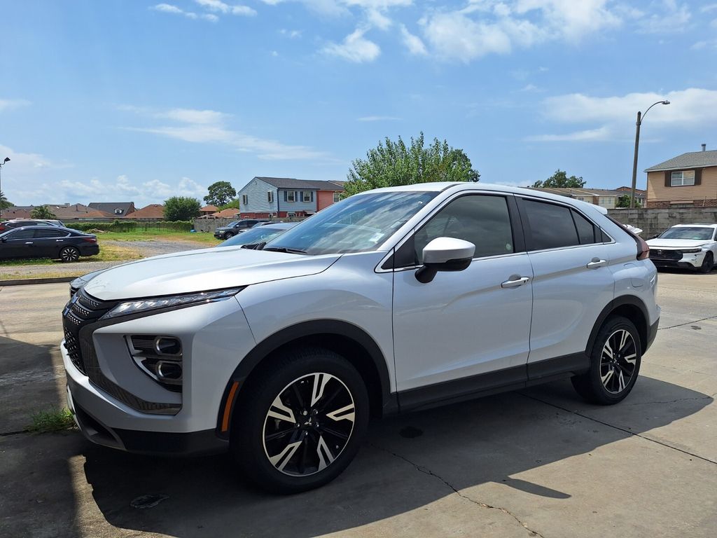 White 2025 Mitsubishi Eclipse Cross SUV / Crossover All-Wheel Drive Continuously Variable Transmission