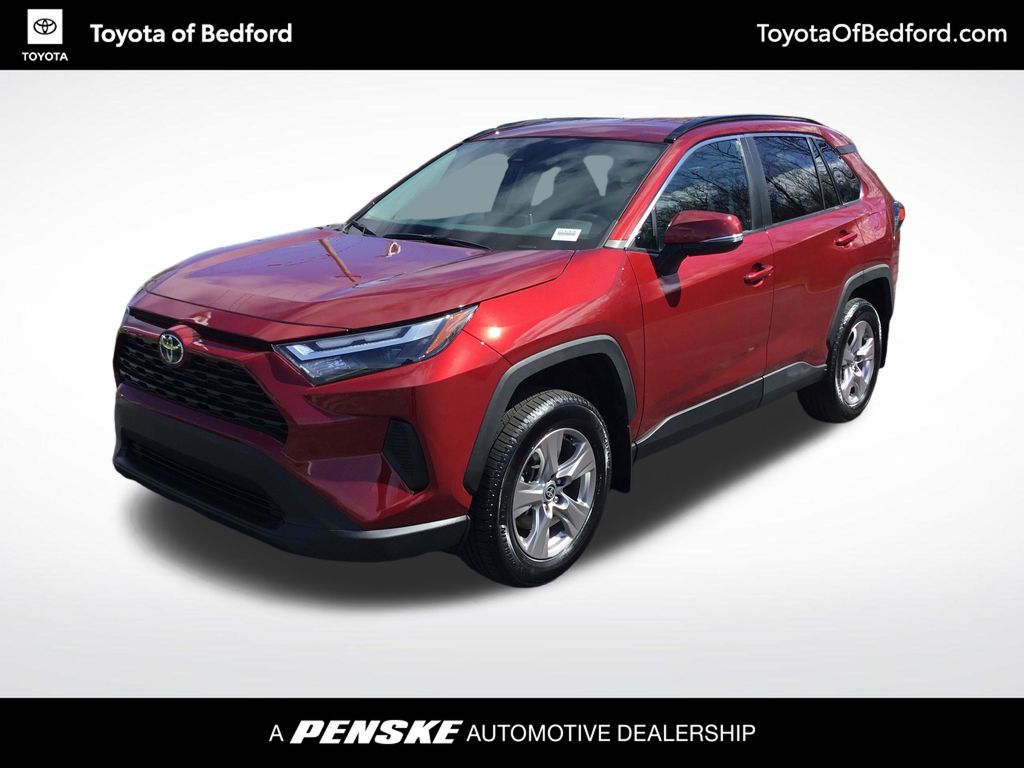Red (Ruby Flare Pearl) 2023 Toyota RAV4 XLE AWD SUV / Crossover All-Wheel Drive 8-Speed Automatic