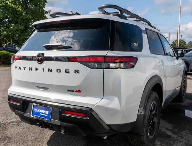 2026 Nissan Pathfinder Rock Creek White at South Hills Kia