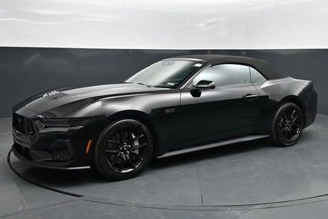 Shadow Black 2025 Ford Mustang GT Premium Convertible RWD Convertible Rear-Wheel Drive Automatic