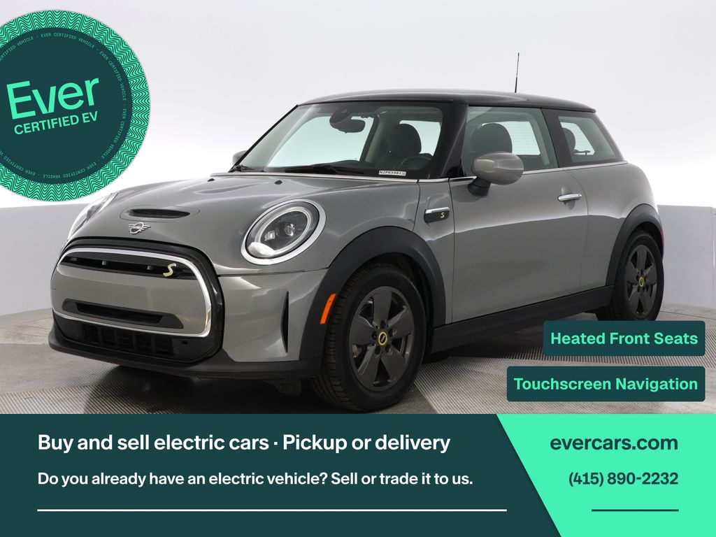 Gray Metallic 2022 MINI Cooper Hatchback Front-Wheel Drive 1-Speed Automatic