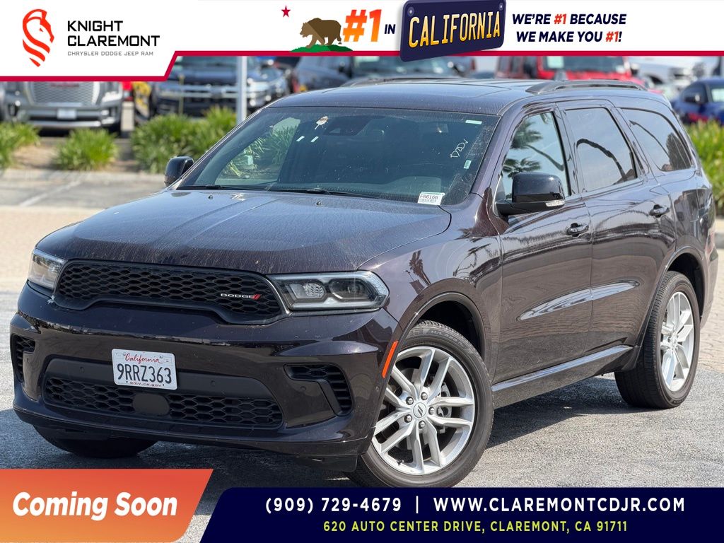 Red Oxide 2025 Dodge Durango GT Plus AWD SUV / Crossover All-Wheel Drive 8-Speed Automatic