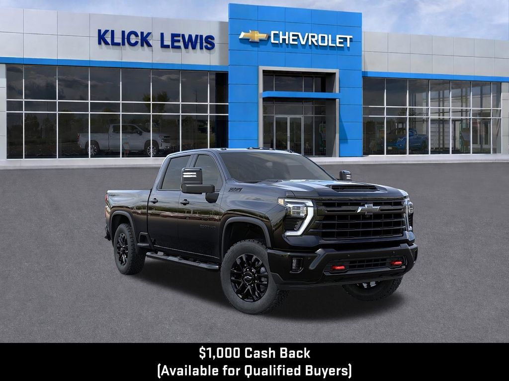 2026 Chevrolet Silverado 2500HD LTZ Black at Klick Lewis Buick Chevrolet