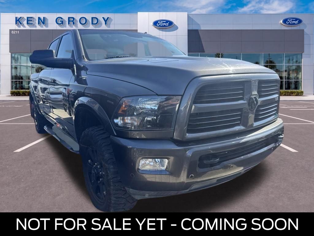 Gray (Granite Crystal Metallic Clearcoat) 2017 RAM 2500 Big Horn Crew Cab 4WD Pickup Truck Four-Wheel Drive 6-Speed Automatic