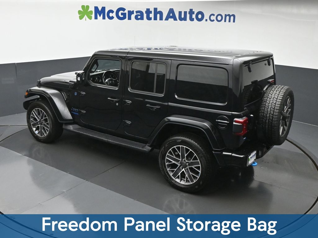 Used 2022 Black Jeep Unlimited Sahara High Altitude 4xe image 26