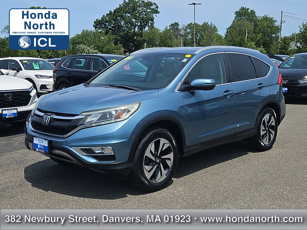 Green 2015 Honda CR-V SUV / Crossover All-Wheel Drive Continuously Variable Transmission