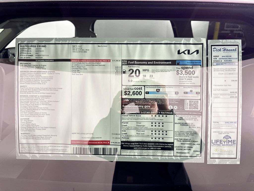 2025 Kia Telluride S