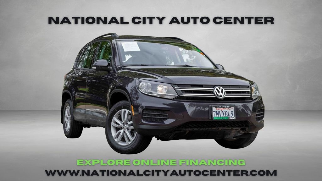 Used 2016 Volkswagen Tiguan S 4D Sport Utility