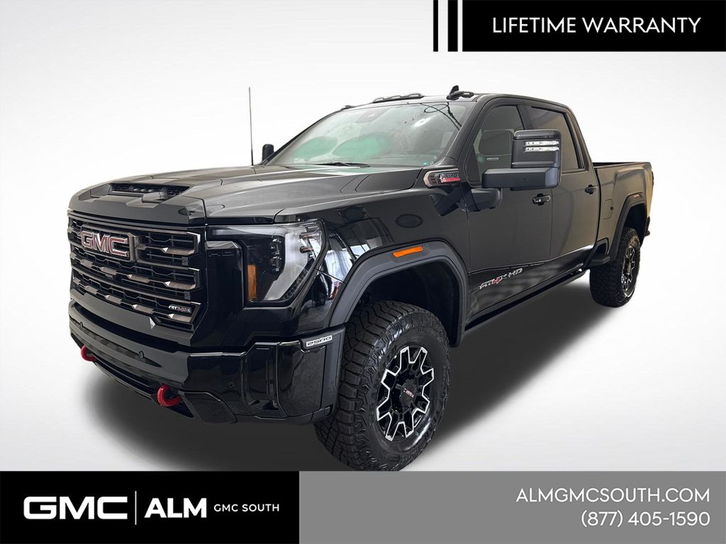 Onyx Black 2026 GMC Sierra 2500HD AT4X Crew Cab 4WD Pickup Truck Four-Wheel Drive Automatic