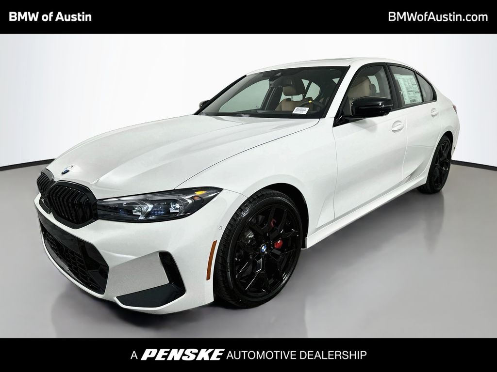 Alpine White 2026 BMW 3 Series Sedan Rear-Wheel Drive 8-Speed Automatic