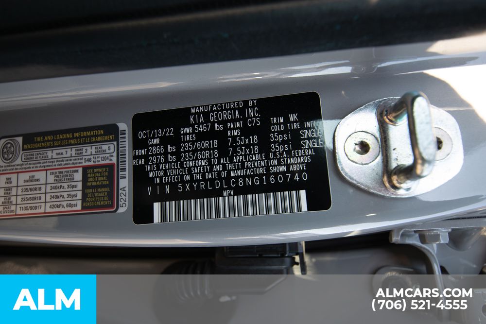 2022 Kia Sorento S photo 39