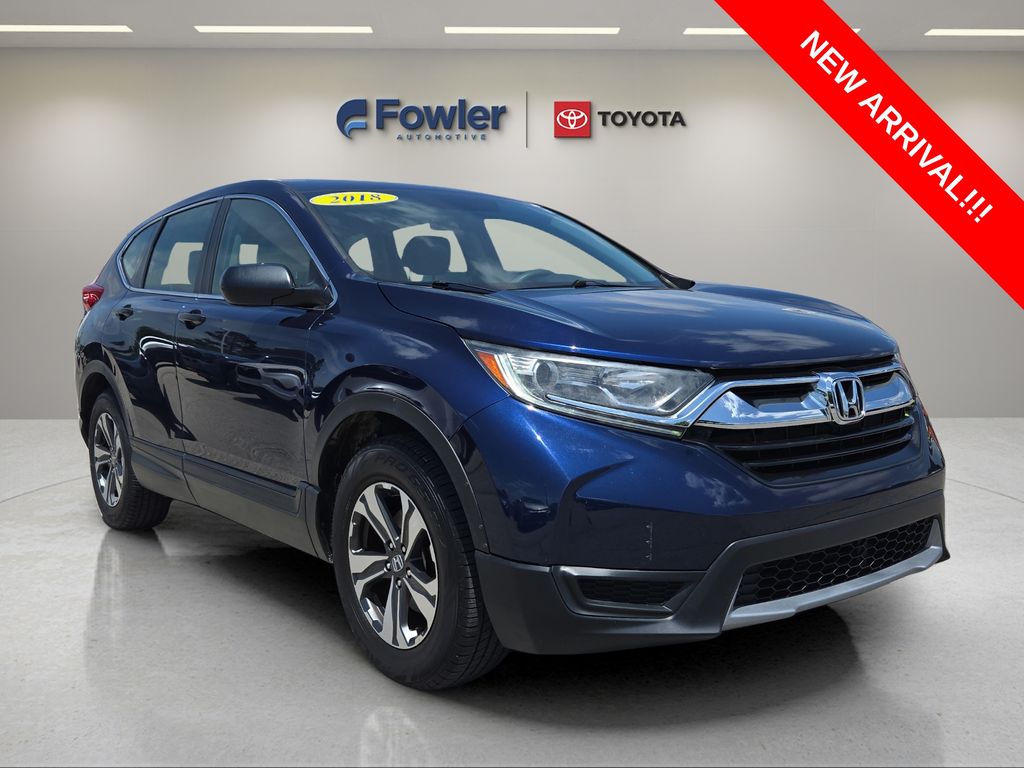 Black (Obsidian Blue Pearl) 2018 Honda CR-V SUV / Crossover Front-Wheel Drive Continuously Variable Transmission