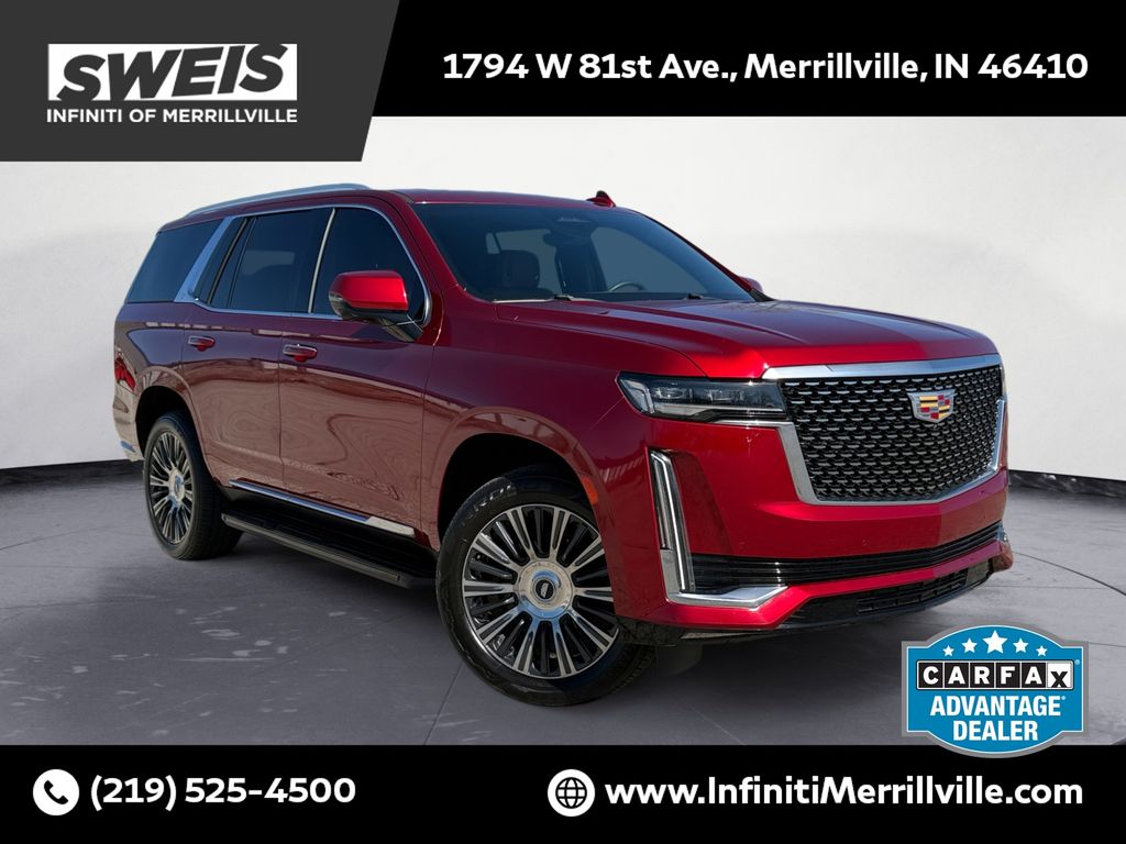 Infrared Tintcoat 2021 Cadillac Escalade Premium Luxury 4WD SUV / Crossover Four-Wheel Drive