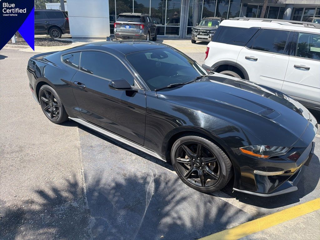 Shadow Black 2020 Ford Mustang EcoBoost Coupe RWD Coupe Rear-Wheel Drive Automatic