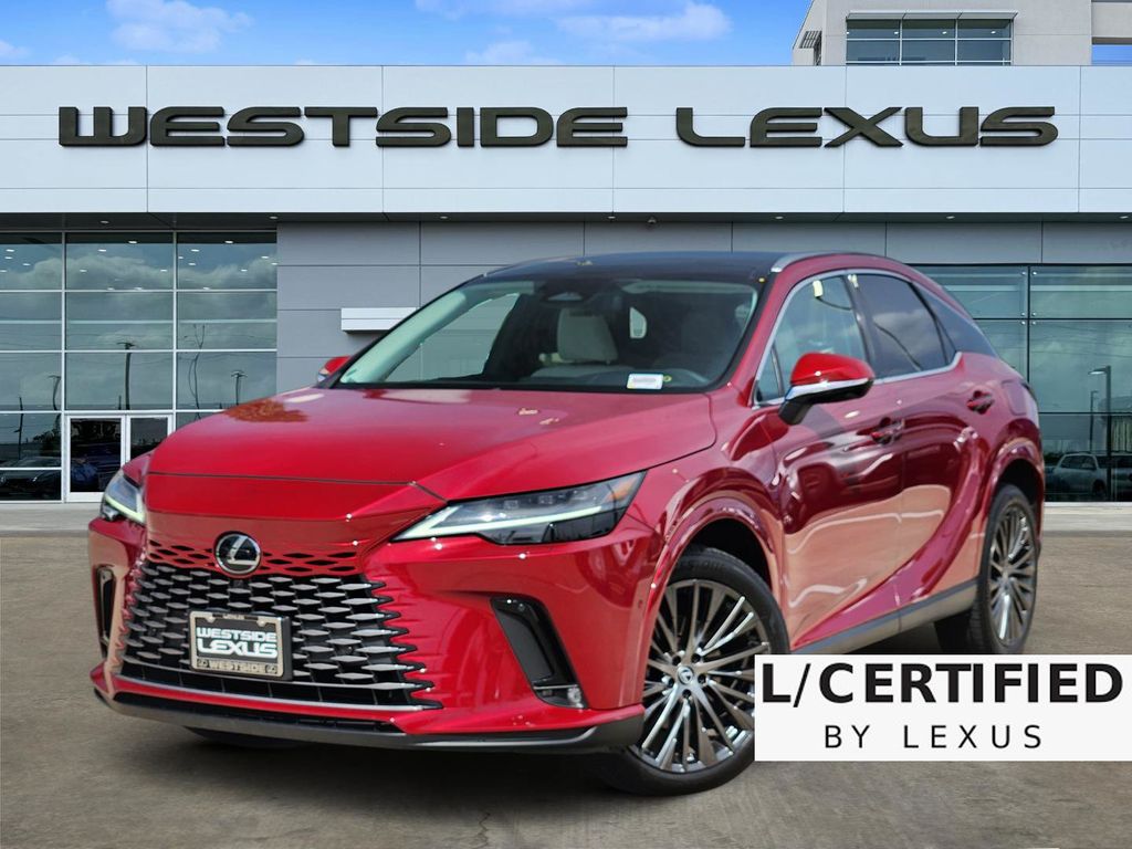 2023 Lexus RX 350 Luxury Red at Westside Lexus