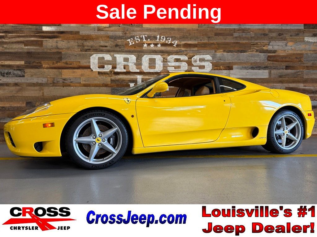 Giallo Modena 1999 Ferrari 360 Coupe Manual