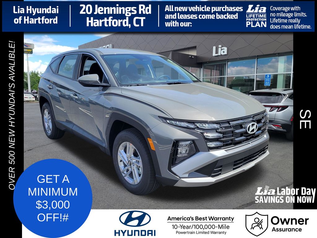 Hampton Gray 2026 Hyundai Tucson SUV / Crossover All-Wheel Drive 8-Speed Automatic