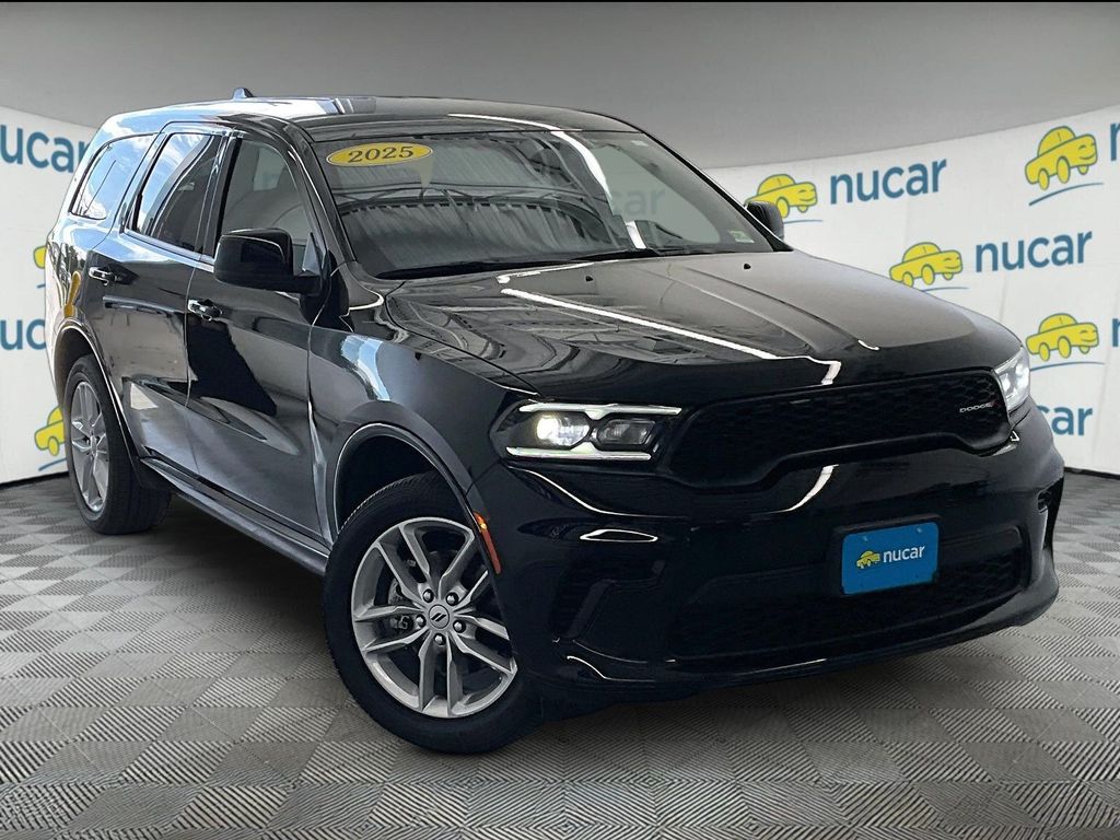 DB Black Crystal Clearcoat 2025 Dodge Durango SUV / Crossover All-Wheel Drive 8-Speed Automatic