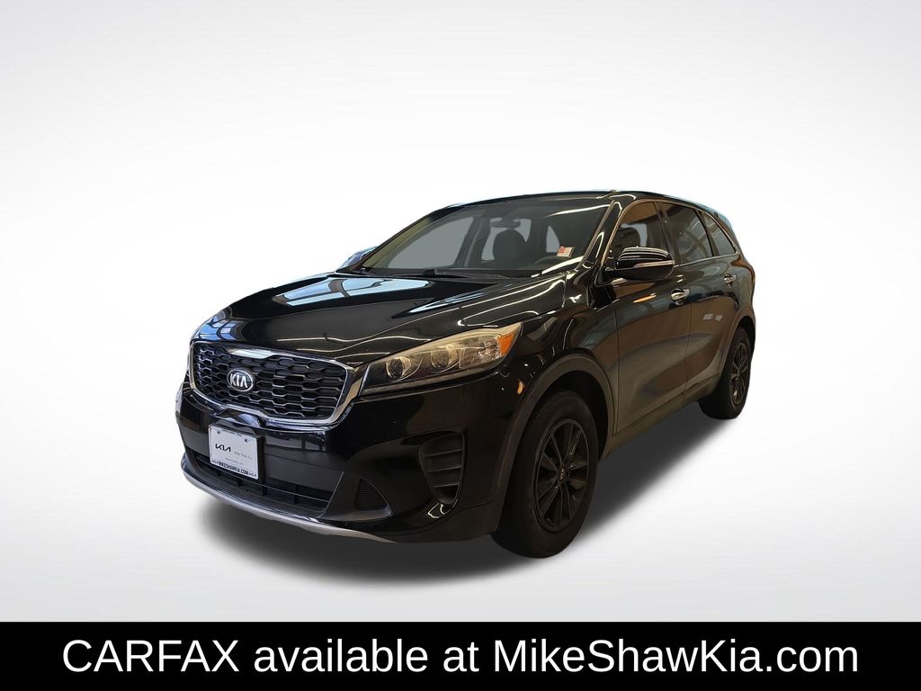 Ebony Black 2019 Kia Sorento SUV / Crossover Front-Wheel Drive 6-Speed Automatic
