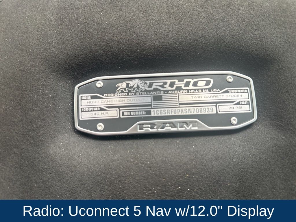 2025 Ram 1500 RHO Crew Cab 4x4 5'7" Box