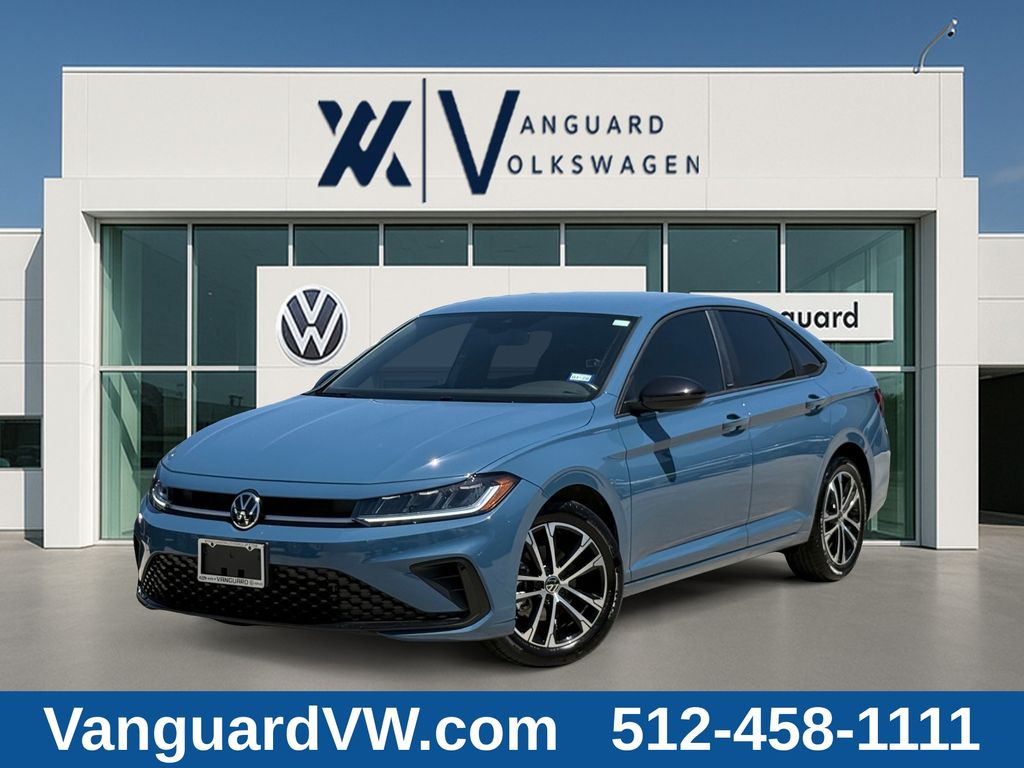 Monterey Blue Pearl 2026 Volkswagen Jetta Sedan Front-Wheel Drive 8-Speed Automatic