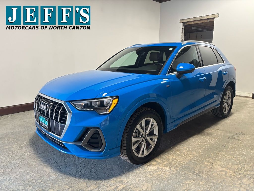 Turbo Blue 2022 Audi Q3 quattro Premium S Line 45 TFSI SUV / Crossover All-Wheel Drive 8-Speed Automatic