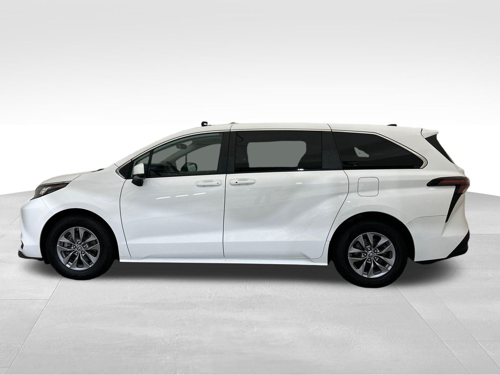 Used 2023 White Toyota LE image 2