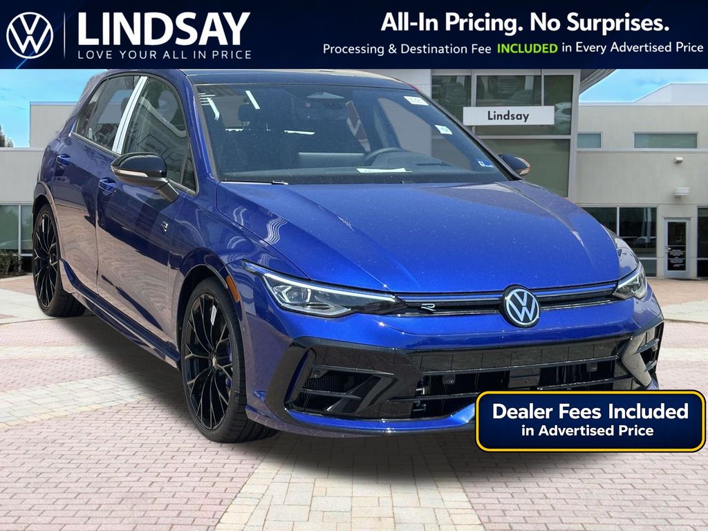 Lapiz Blue Metallic 2026 Volkswagen Golf R 4Motion Hatchback All-Wheel Drive 7-Speed Dual Clutch